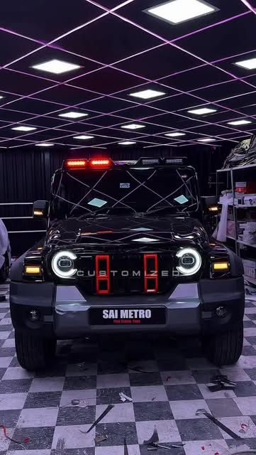 Customised Mahindra Thar Roxx