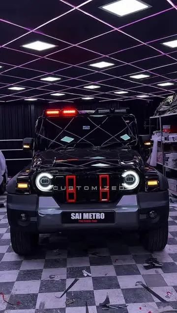 Customised Mahindra Thar Roxx